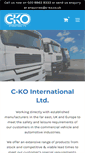 Mobile Screenshot of c-ko.co.uk